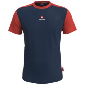 Camiseta azul marino manga corta Salesians