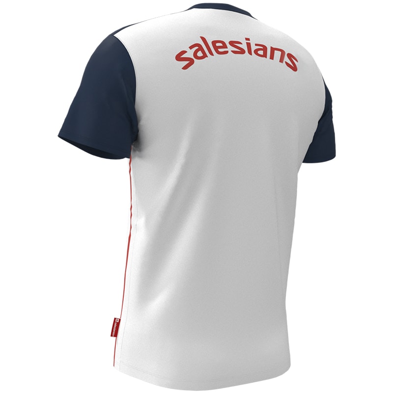 Camiseta blanca manga corta Salesians - Imagen 2