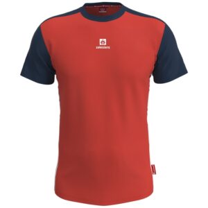 Camiseta roja manga corta Salesians