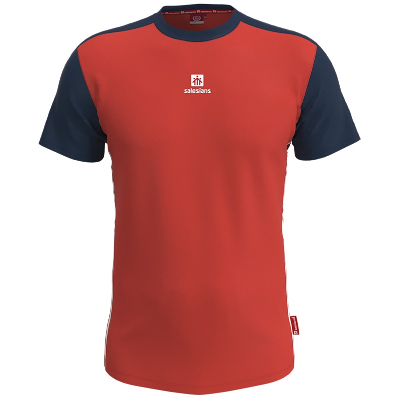 Camiseta roja manga corta Salesians