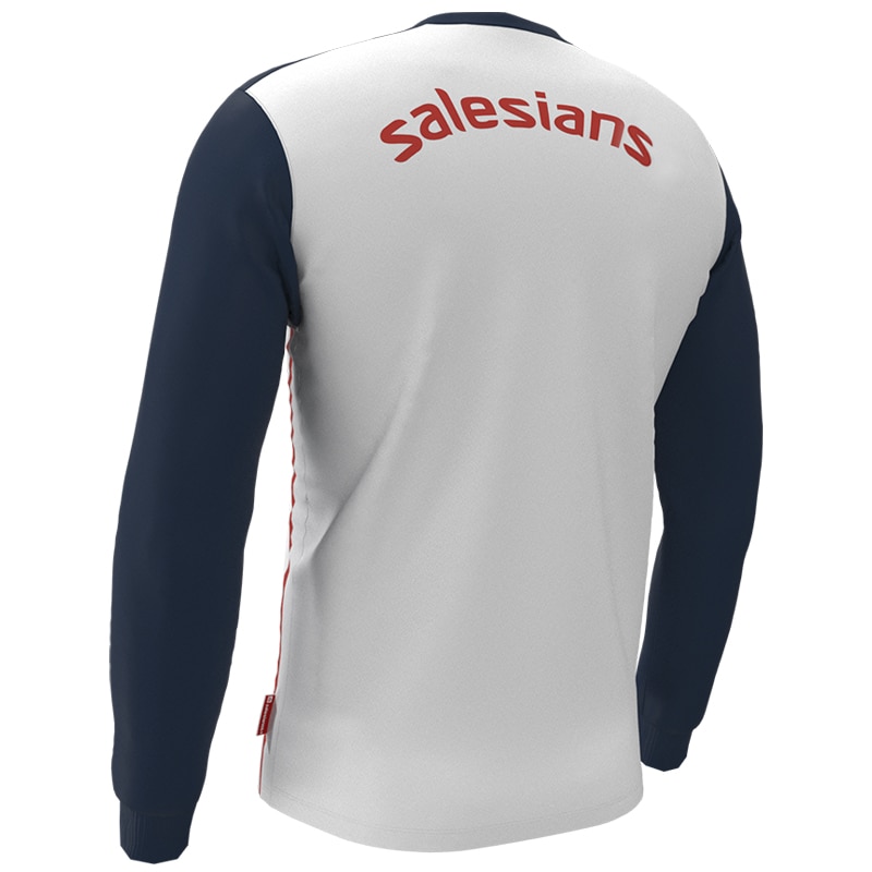 Camiseta blanca manga larga Salesians - Imagen 2